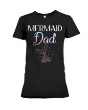 Mermaid Dad Premium Fit Ladies Tee tile