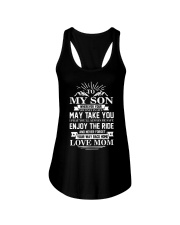 To My Son Wherever Your Journey In Life Ladies Flowy Tank tile