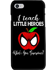 I Teach Little Heroes Phone Case tile