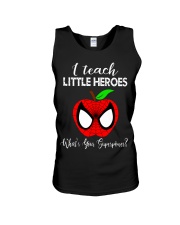 I Teach Little Heroes Unisex Tank tile