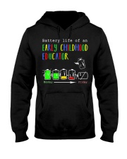 Battery Life Of An Early Chilhood Educator Hooded Sweatshirt tile