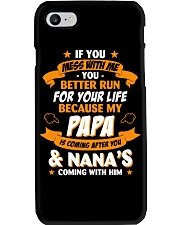 Papa Is Coming After You Nana Phone Case tile