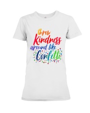 Throw Kindness Around Like Confetti Premium Fit Ladies Tee tile