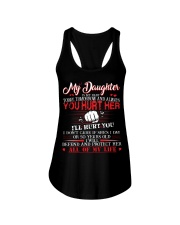 My Daughter Is My Baby Ladies Flowy Tank tile