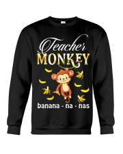 Teacher Monkey Crewneck Sweatshirt tile