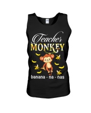 Teacher Monkey Unisex Tank tile