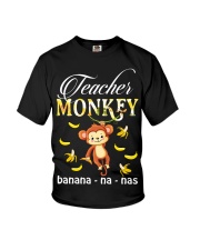 Teacher Monkey Youth T-Shirt tile