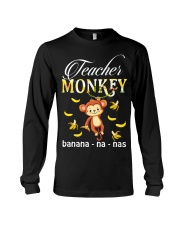 Teacher Monkey Long Sleeve Tee tile