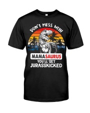 Don't Mess With Mamasaurus Premium Fit Mens Tee tile