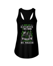 Hurt My Daughter Or My Son Ladies Flowy Tank tile