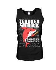 Teacher Shark Unisex Tank tile