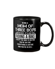 Being A Mom Of Three Boys Is Easy Funny T-Shirt Mug thumbnail
