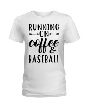 COFFEE BASEBALL Ladies T-Shirt thumbnail