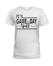 baseball it's gameday yall Ladies T-Shirt thumbnail
