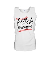 baseball pitch please Unisex Tank thumbnail