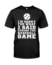 Baseball Classic T-Shirt front
