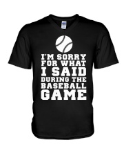 Baseball V-Neck T-Shirt thumbnail