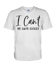 HOCKEY V-Neck T-Shirt thumbnail