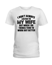 wife Ladies T-Shirt thumbnail