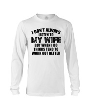 wife Long Sleeve Tee thumbnail