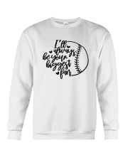 baseball fan shirts Crewneck Sweatshirt thumbnail