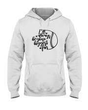 baseball fan shirts Hooded Sweatshirt thumbnail