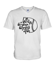 baseball fan shirts V-Neck T-Shirt thumbnail