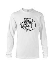 baseball fan shirts Long Sleeve Tee thumbnail
