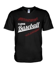 Baseball shirts V-Neck T-Shirt thumbnail