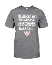 baseball shirts Classic T-Shirt front