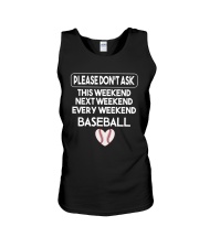 baseball shirts Unisex Tank thumbnail