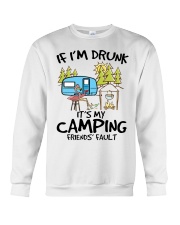 Camping Shirt Crewneck Sweatshirt thumbnail