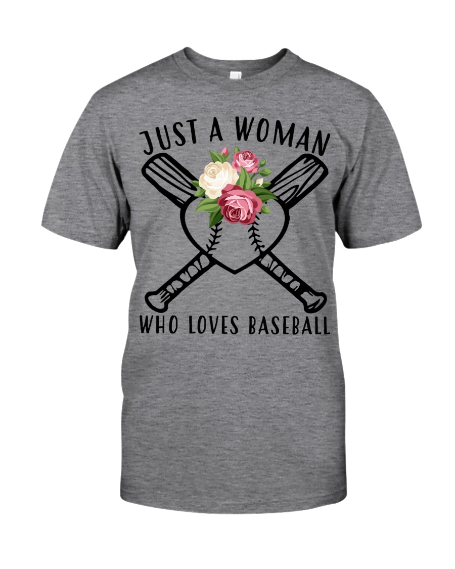 just a woman who loves baseball Classic T-Shirt