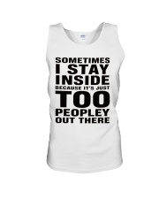 sometimes i stay Unisex Tank thumbnail