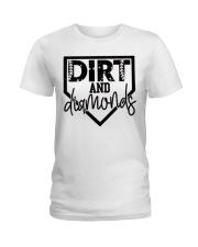 baseball Ladies T-Shirt thumbnail
