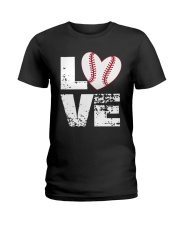 baseball Ladies T-Shirt thumbnail