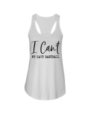baseball Ladies Flowy Tank thumbnail