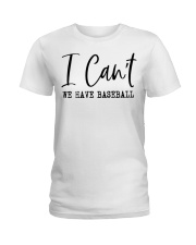 baseball Ladies T-Shirt thumbnail
