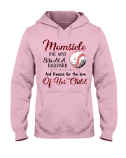 baseball Hooded Sweatshirt front