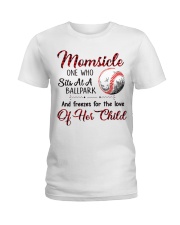 baseball Ladies T-Shirt thumbnail