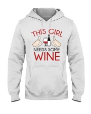 this girl needs some wine Hooded Sweatshirt thumbnail