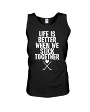 Hockey Unisex Tank thumbnail