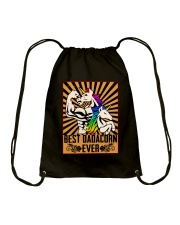 Best Dadacorn Ever Drawstring Bag tile