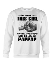 Pappap This Girl Stole My Heart Crewneck Sweatshirt tile