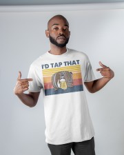Beer I'd Tap That Classic T-Shirt apparel-classic-tshirt-lifestyle-front-32