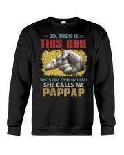 Pappap This Girl Stole My Heart Vintage Crewneck Sweatshirt tile
