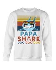 Papa Shark Doo Doo Doo Crewneck Sweatshirt tile