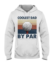 Golf Coolest Dad By Par Hooded Sweatshirt tile