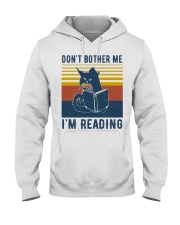 Books Don't bother me Hooded Sweatshirt tile