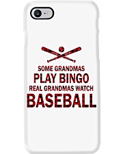 Baseball Some Grandmas Play Bingo Phone Case tile